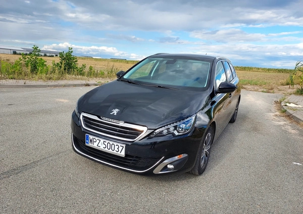 Peugeot 308 cena 39900 przebieg: 169900, rok produkcji 2017 z Przasnysz małe 254